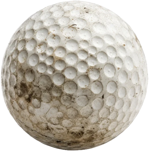 A golf ball